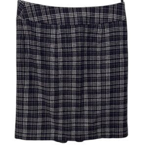 Banana Republic Black and White Pencil Mini Skirt Size 8